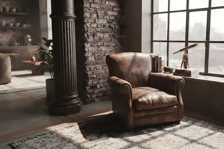 Industrial armchair