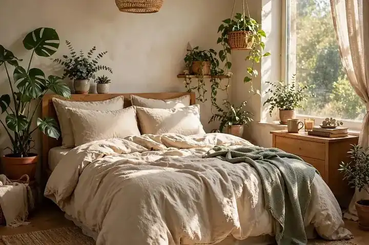 Rustic bed